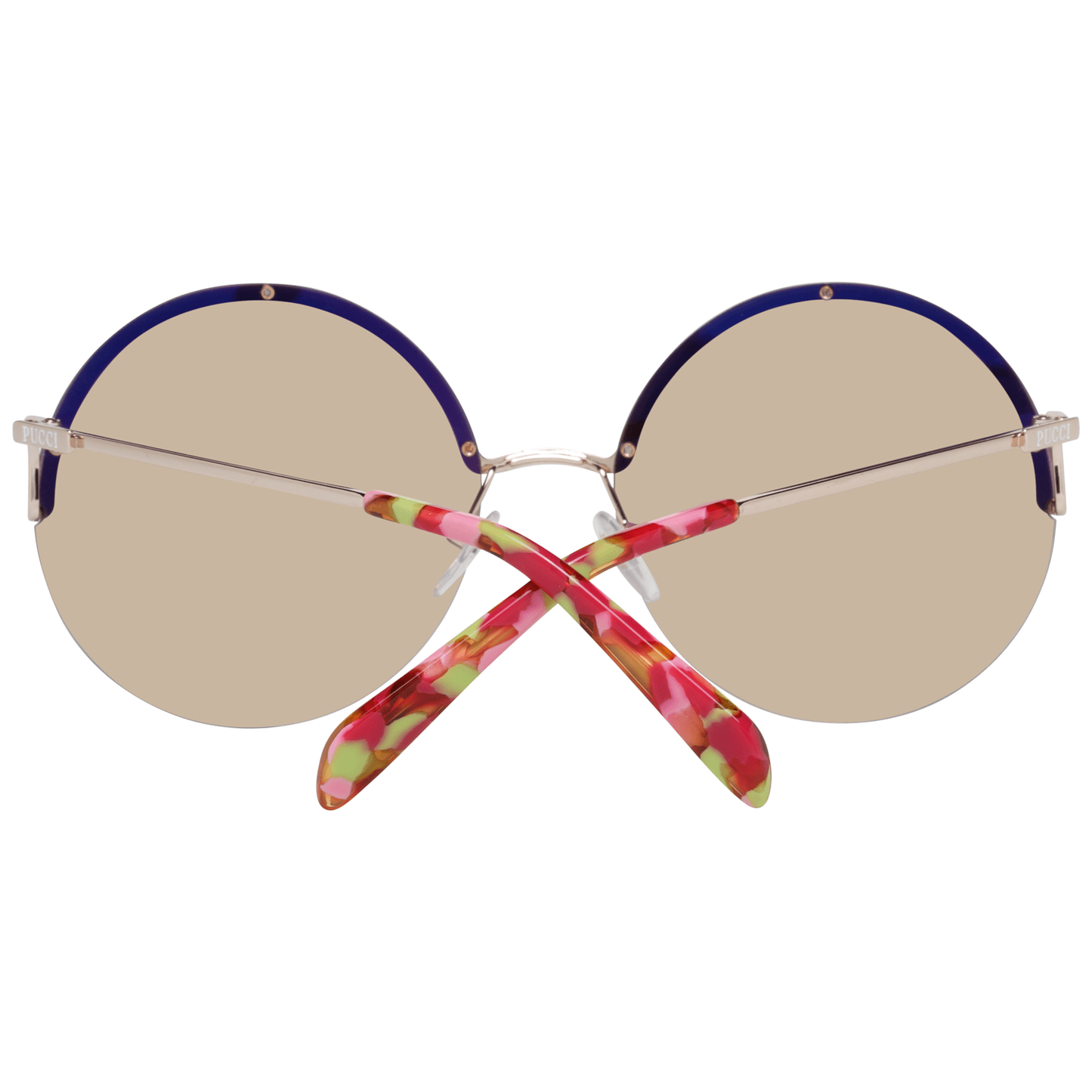 Emilio Pucci Rose Gold Women Sunglasses