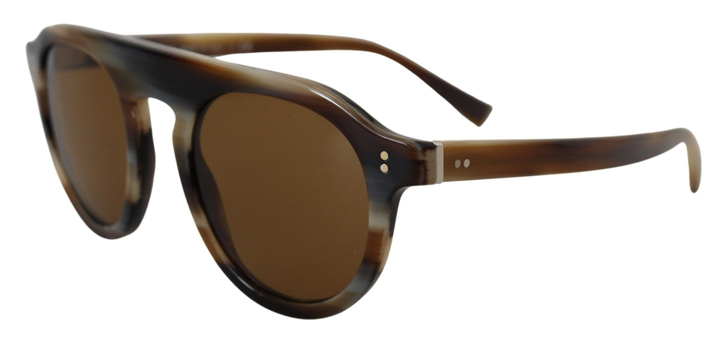 Dolce & Gabbana Timeless Tortoiseshell Unisex Sunglasses