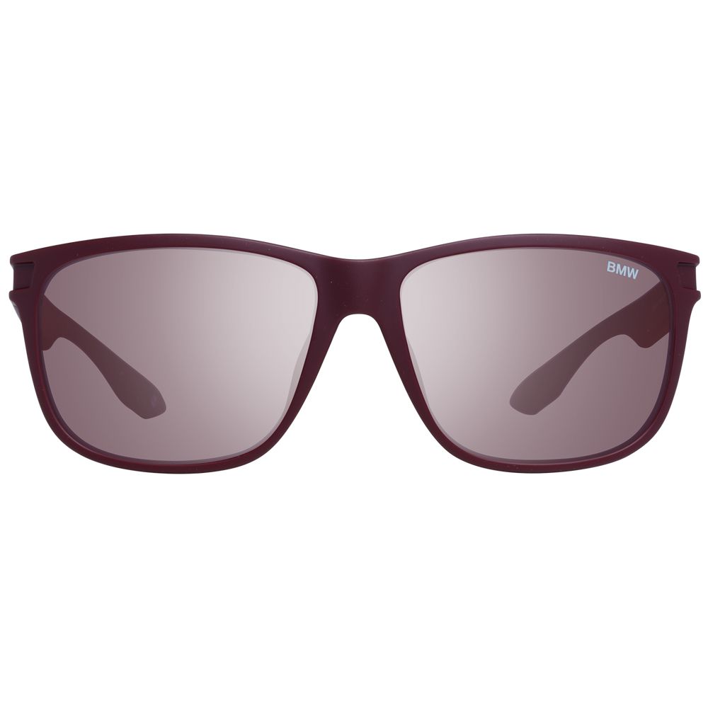 BMW Burgundy Men Sunglasses