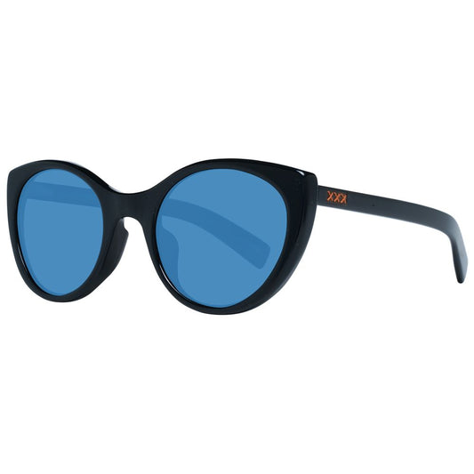 Zegna Couture Black Unisex Sunglasses