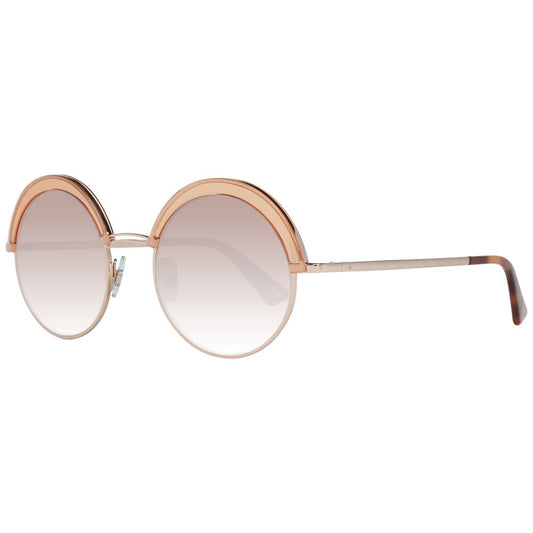 Web Rose Gold Women Sunglasses