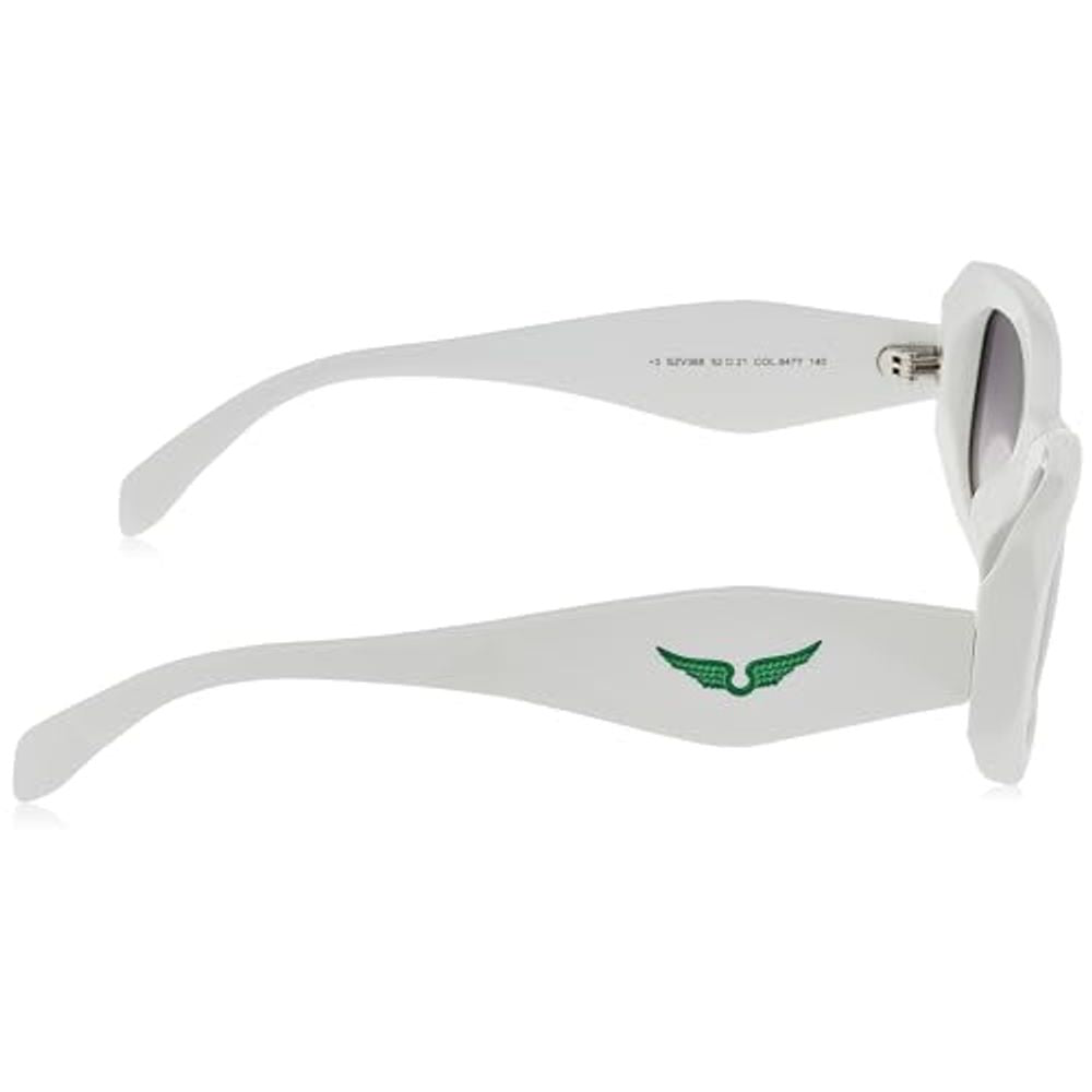 Zadig & Voltaire White Acetate Sunglasses